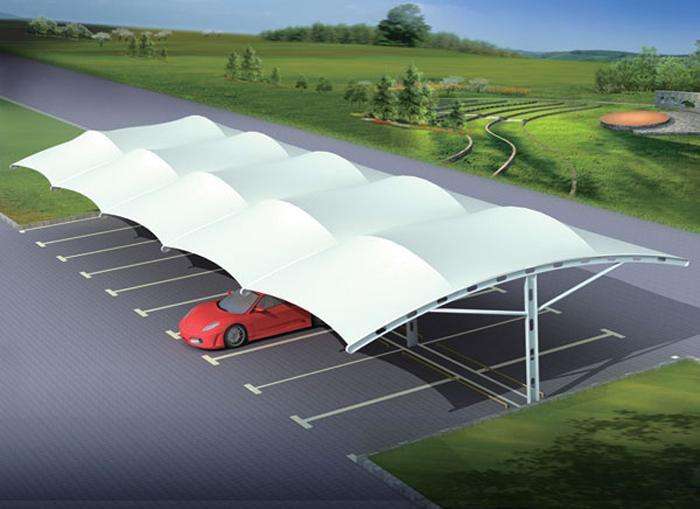 车棚膜结构制造：现代建筑中的创新与实用结合   