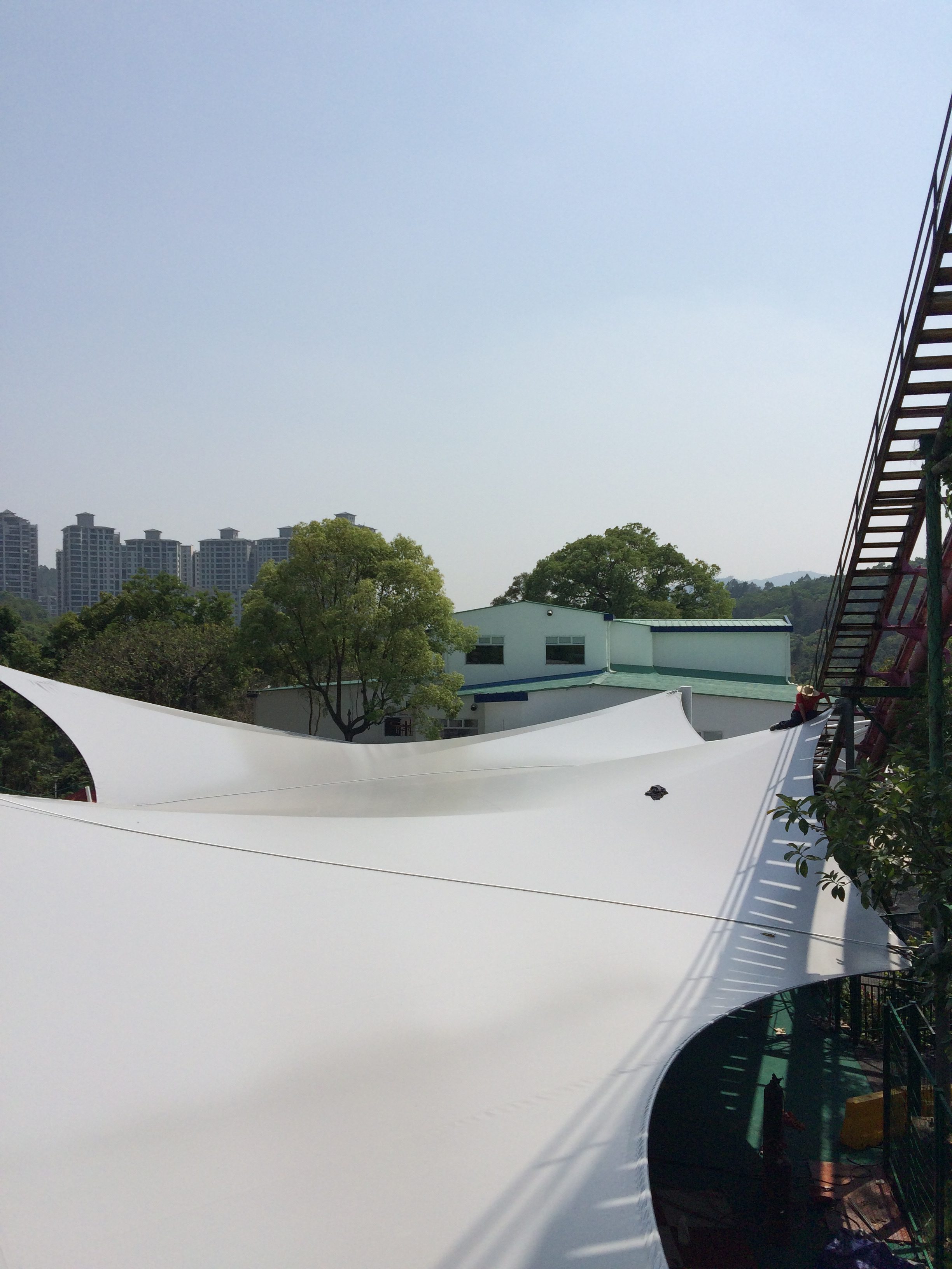 封闭式气膜煤棚价格解析-1