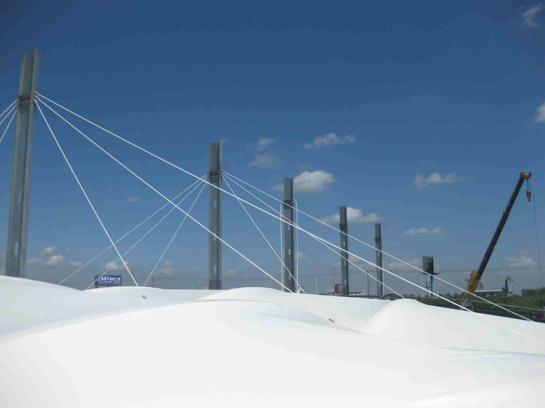 膜结构车棚定制方案及优势-1