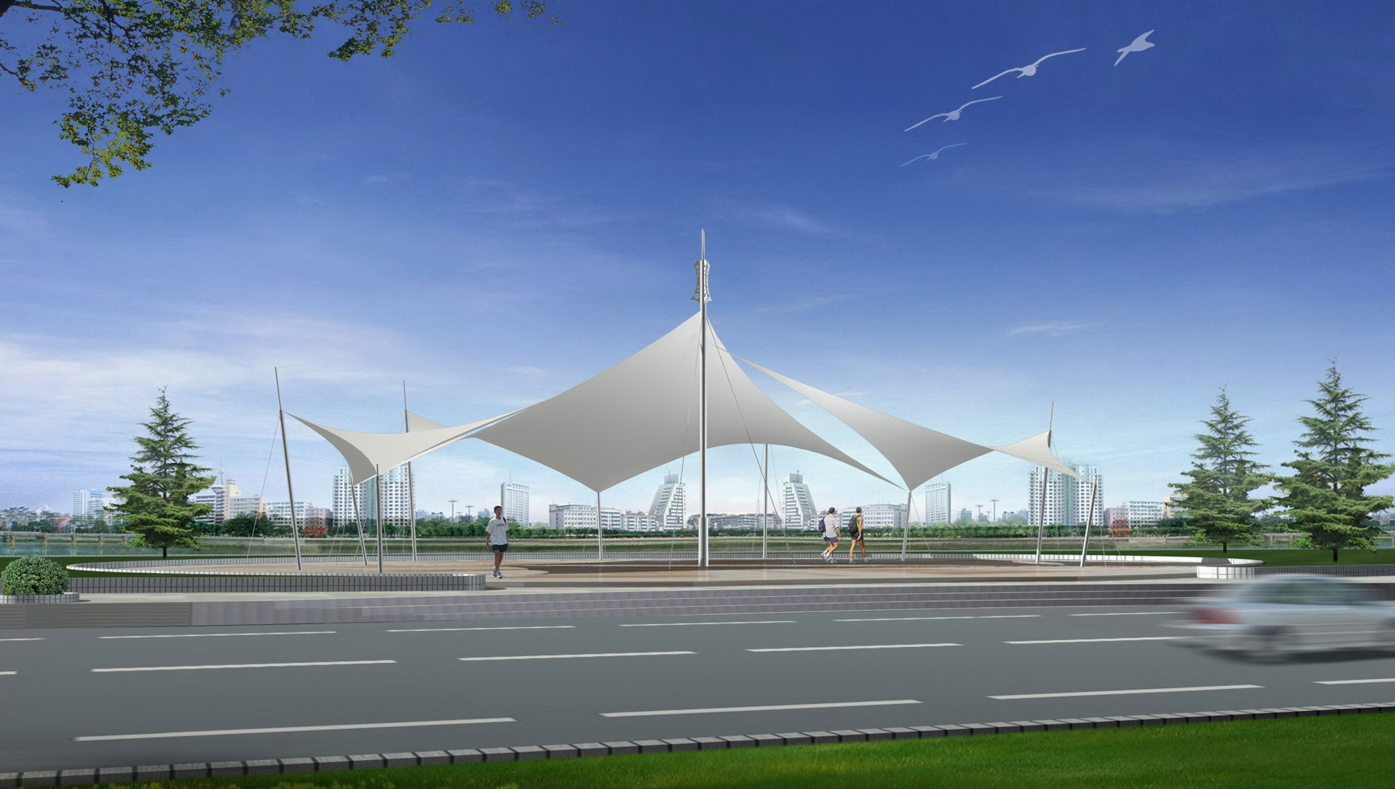 “徐州膜结构看台:未来体育空间的创新之作-1