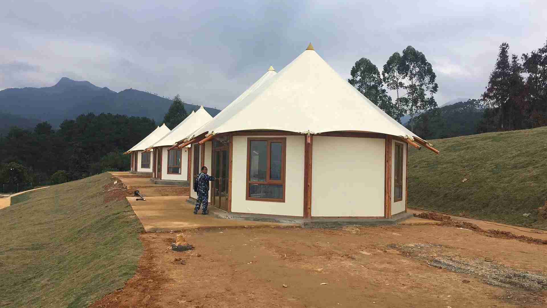 张拉膜棚:现代建筑的新宠儿-1