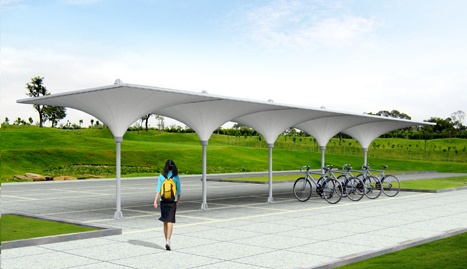 拉膜遮阳棚:保护你的家园免受阳光侵害-1