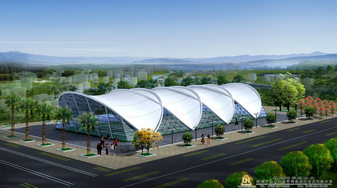 停车棚的未来: 膜结构的魅力-1