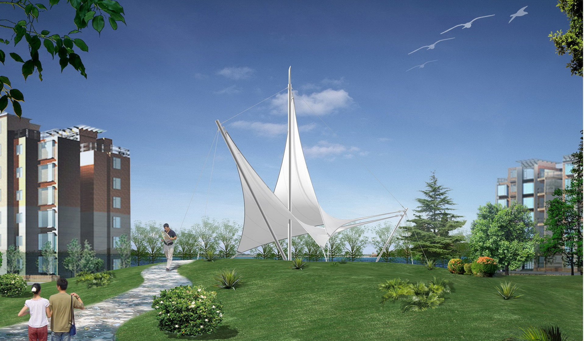 伸缩雨棚设计图:创意与实用性-2