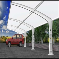 现代园林景观中的张拉膜应用 