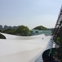 封闭式气膜煤棚价格解析 